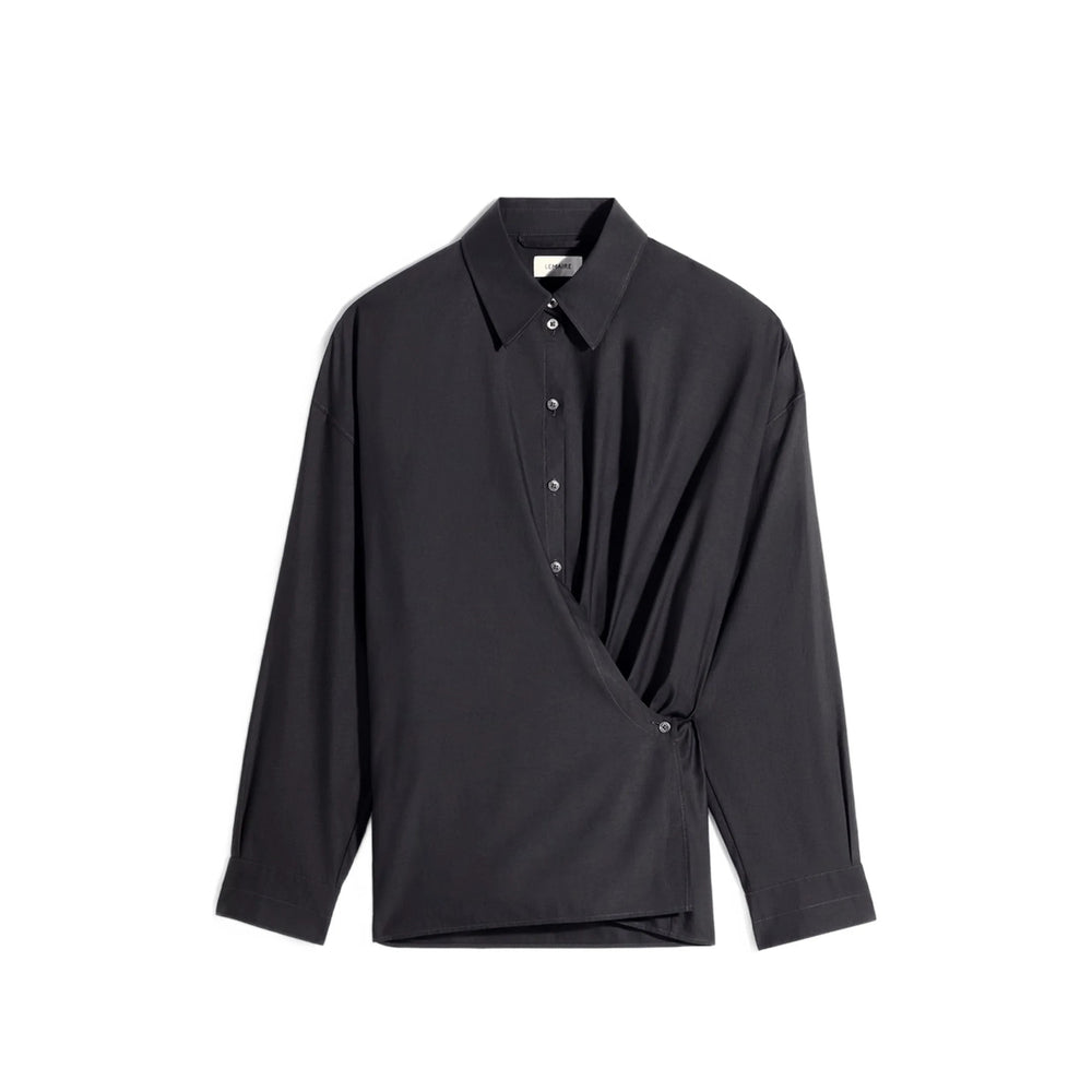 Lemaire Black Tops - Shirts Women LEMAIRE