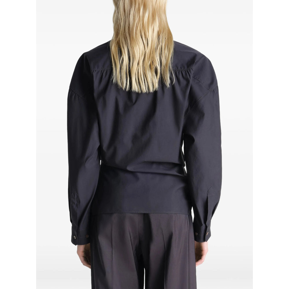 Lemaire Black Tops - Shirts Women LEMAIRE