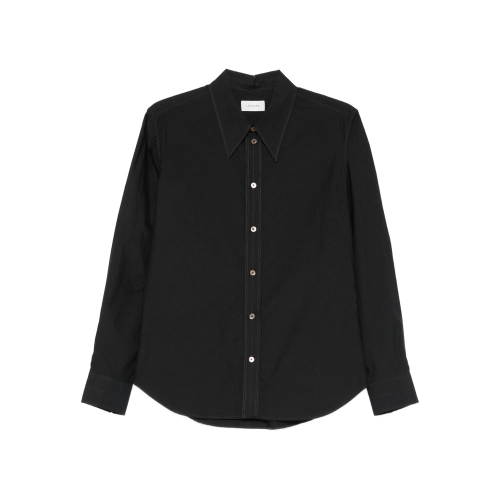 Lemaire Black Tops - Shirts Women LEMAIRE