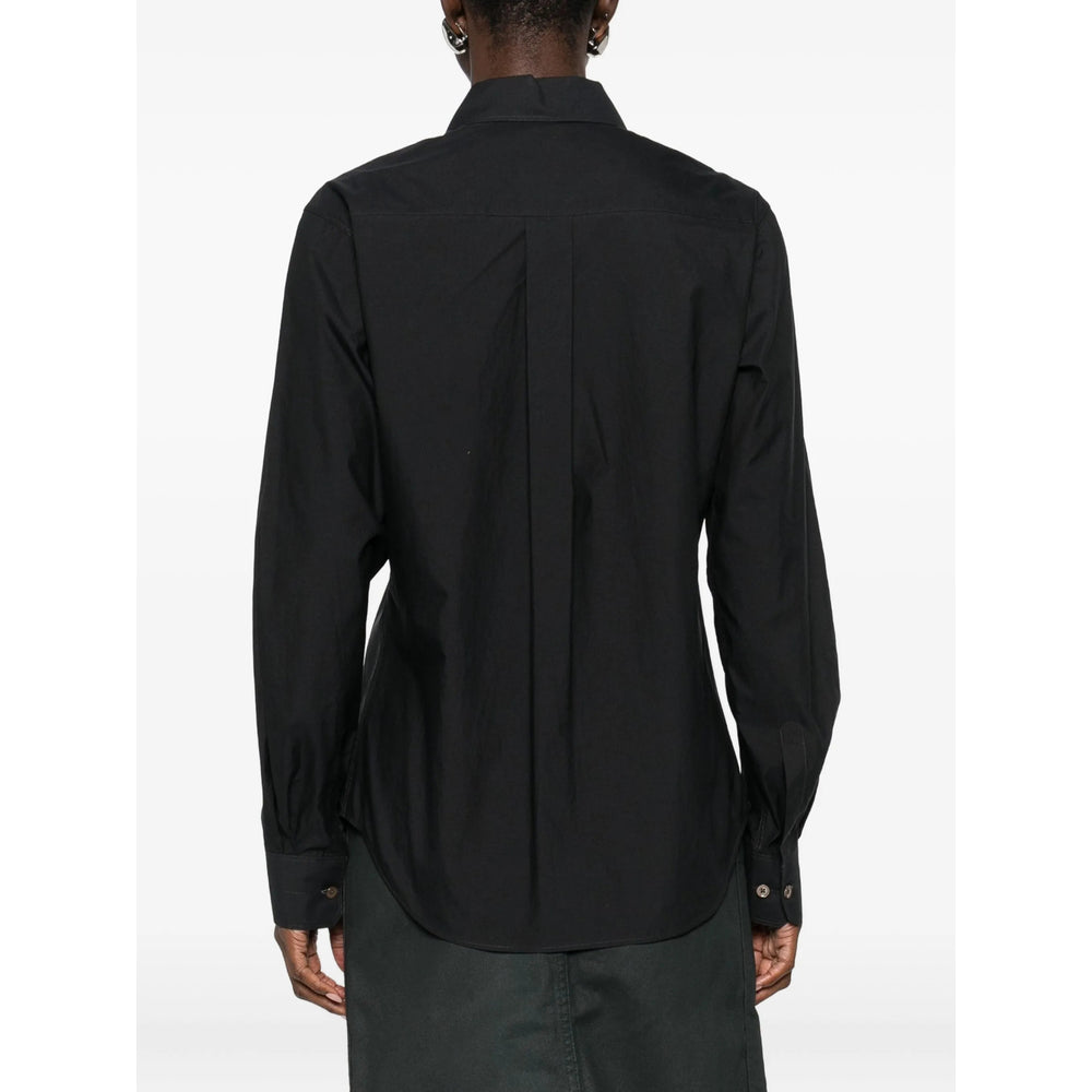 Lemaire Black Tops - Shirts Women LEMAIRE