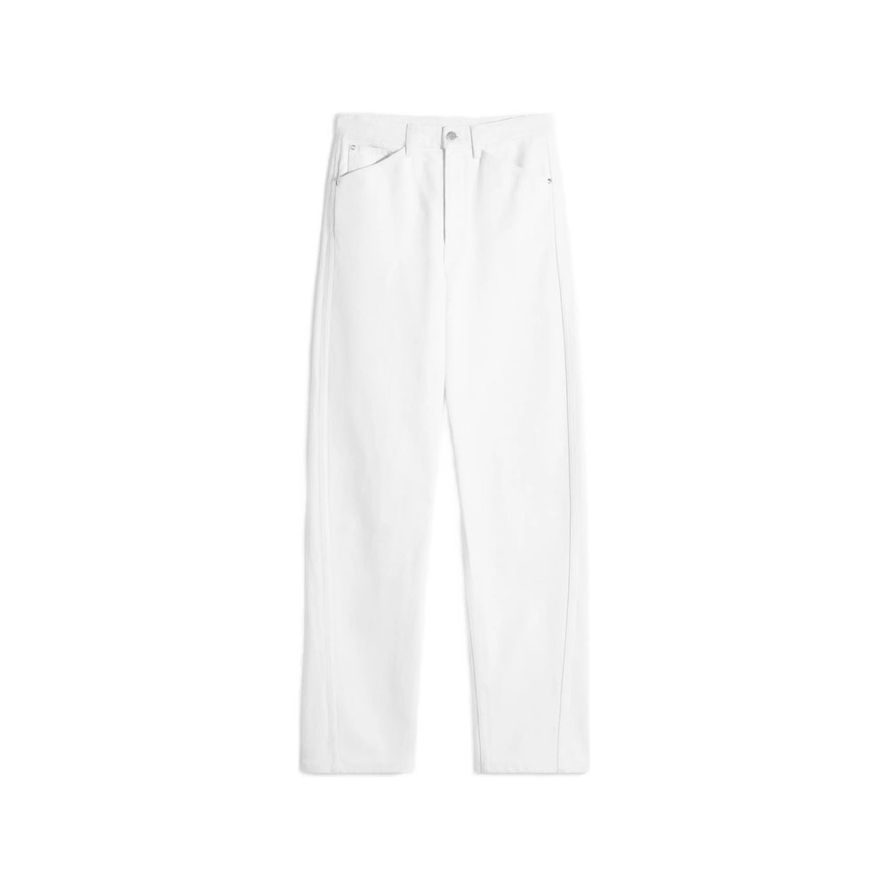 Lemaire White Denim - Straight-Leg Jeans Women LEMAIRE