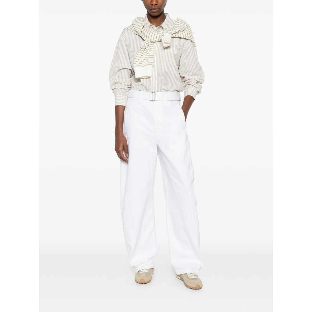 Lemaire Grey Denim - Cropped Jeans Men LEMAIRE
