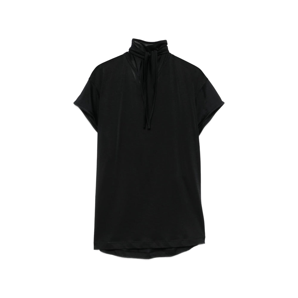 Lemaire Black Tops - T-Shirts & Jerseys Women LEMAIRE