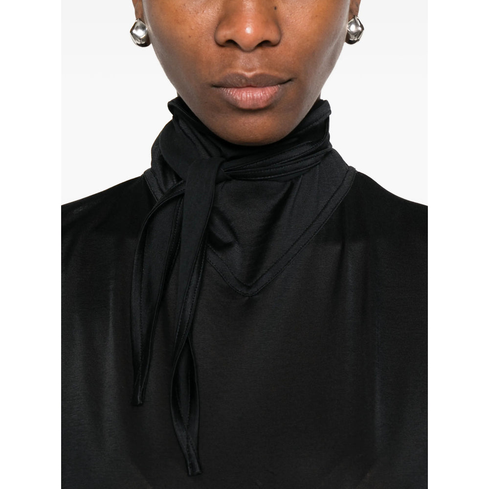 Lemaire Black Tops - T-Shirts & Jerseys Women LEMAIRE
