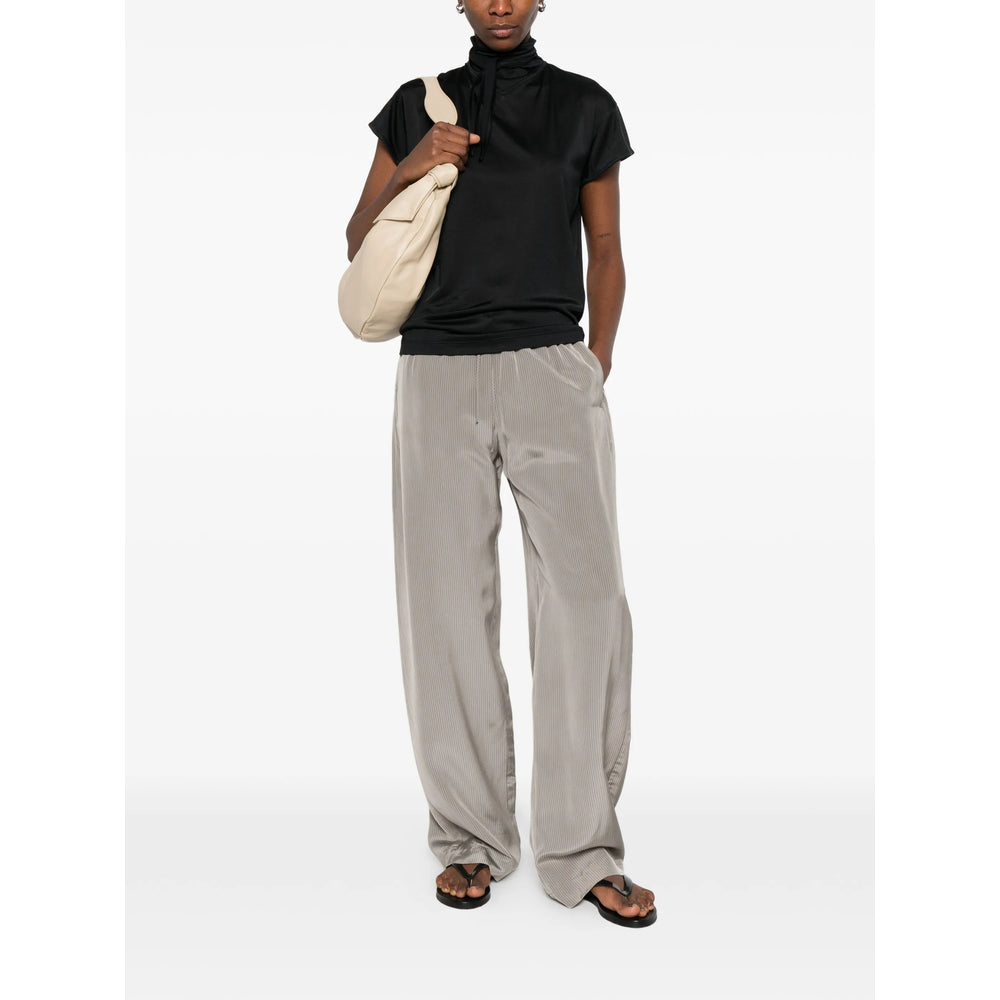 Lemaire Black Tops - T-Shirts & Jerseys Women LEMAIRE