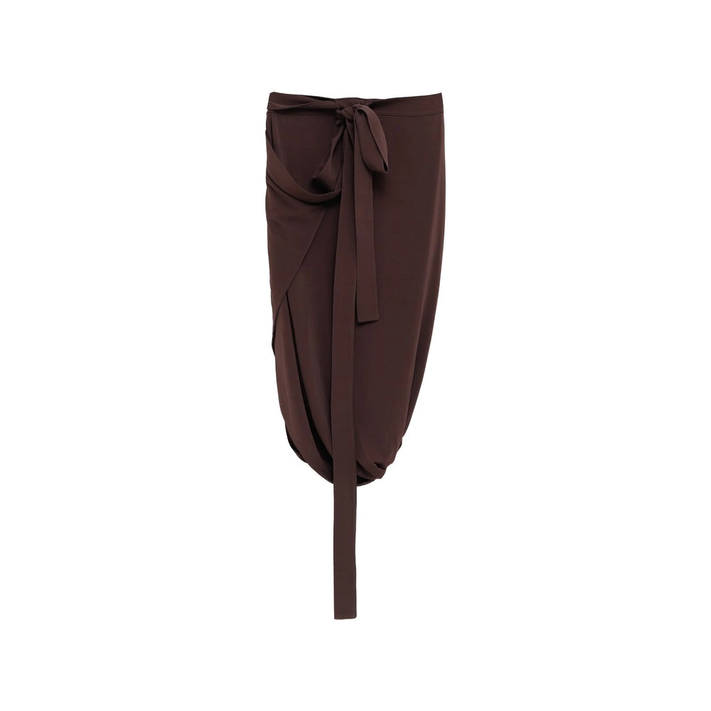 Lemaire Brown Skirts - Asymmetric & Draped Skirts Women LEMAIRE