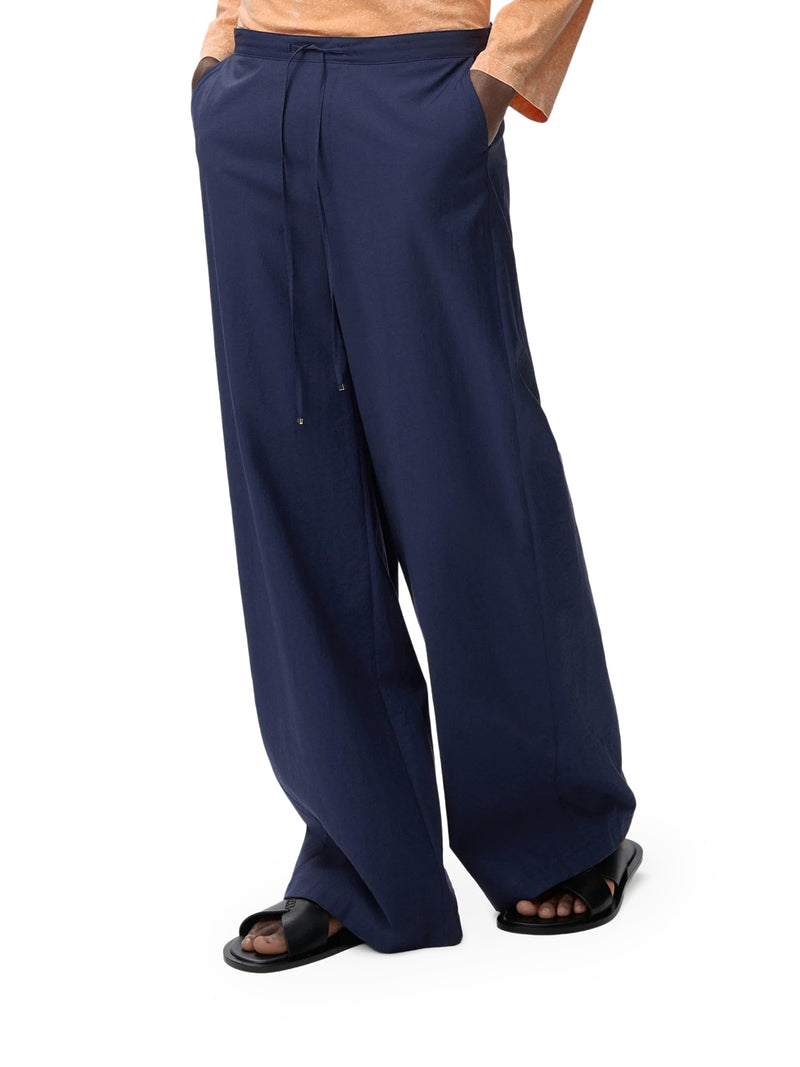 Loewe X Paula`S Ibiza Men Trousers In Lightweight Textured Cotton Poplin Blend LOEWE
