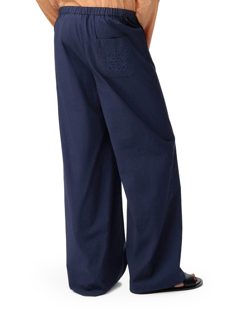 Loewe X Paula`S Ibiza Men Trousers In Lightweight Textured Cotton Poplin Blend LOEWE