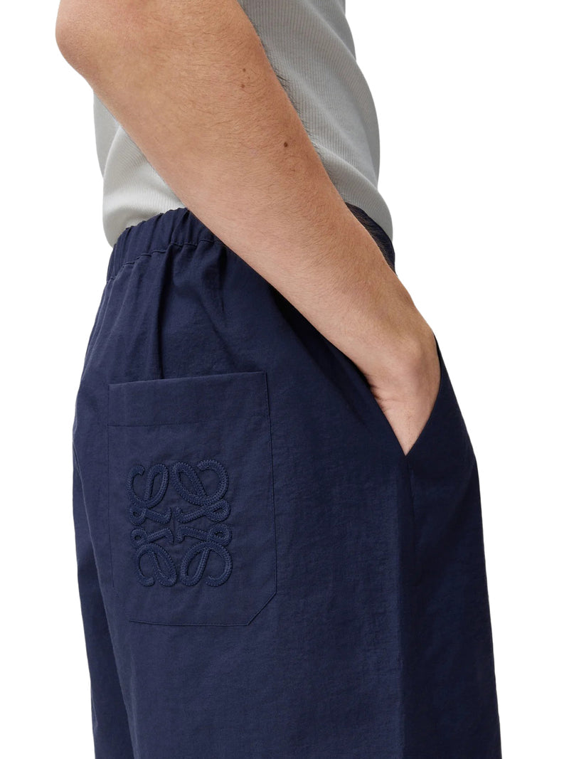 Loewe X Paula`S Ibiza Men Fluid Cotton Poplin Shorts LOEWE