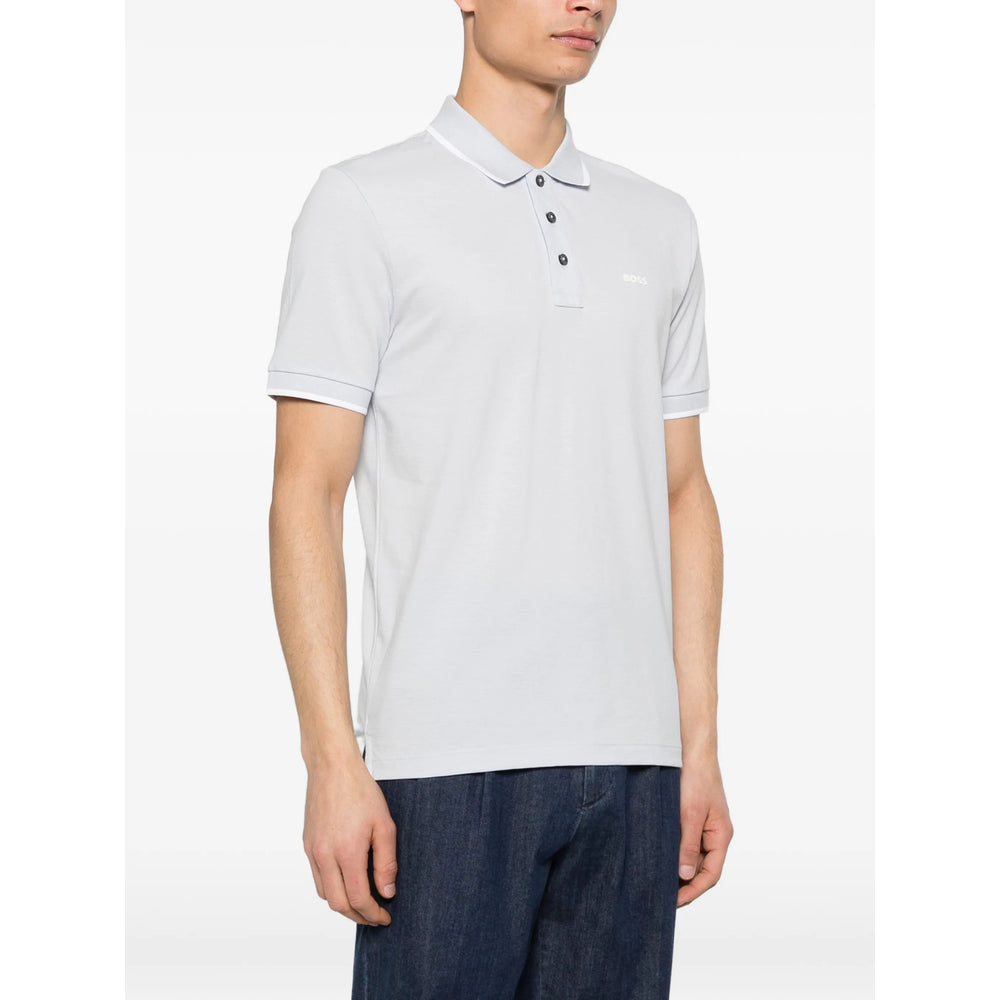 Boss Blue Polo Shirts Men BOSS