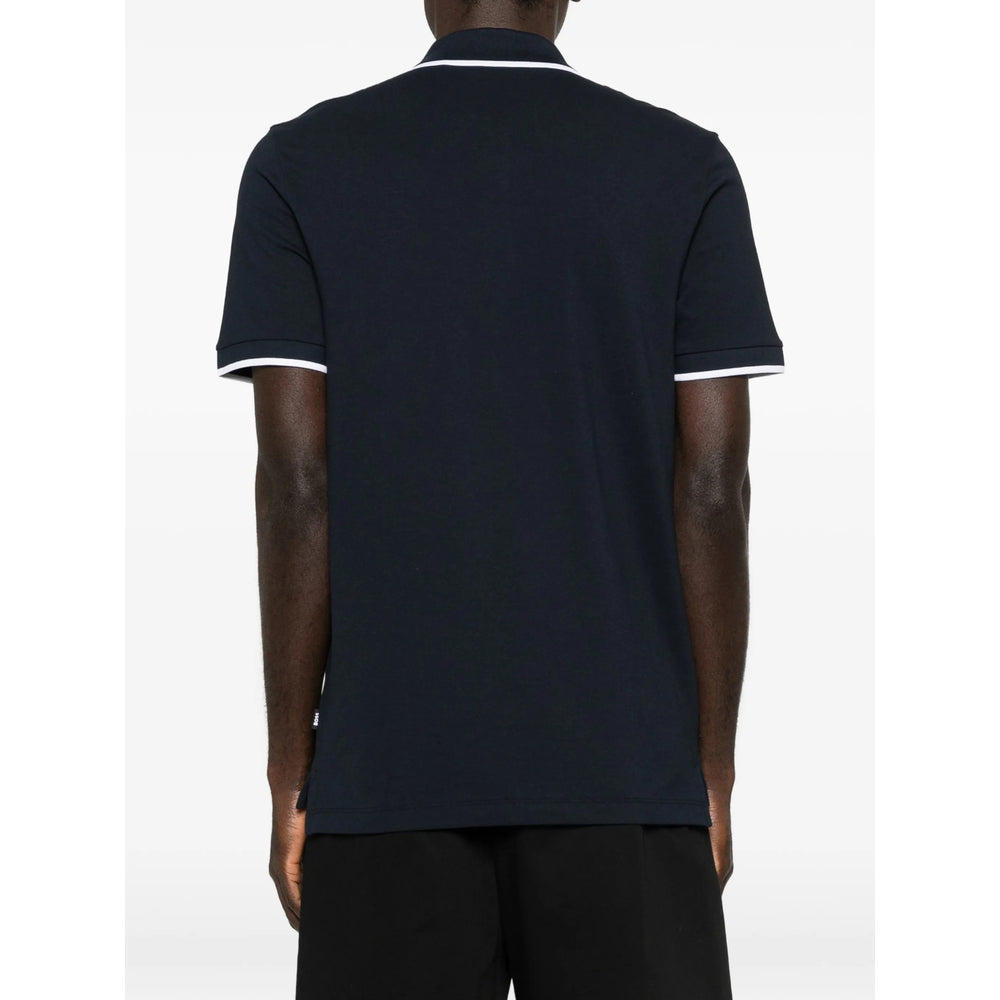 Boss Blue Polo Shirts Men BOSS