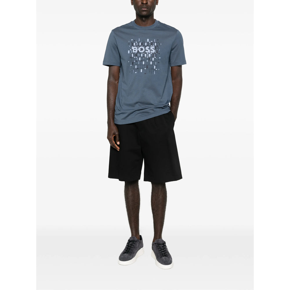 Boss Blue T-Shirts & Vests - T-Shirts Men BOSS
