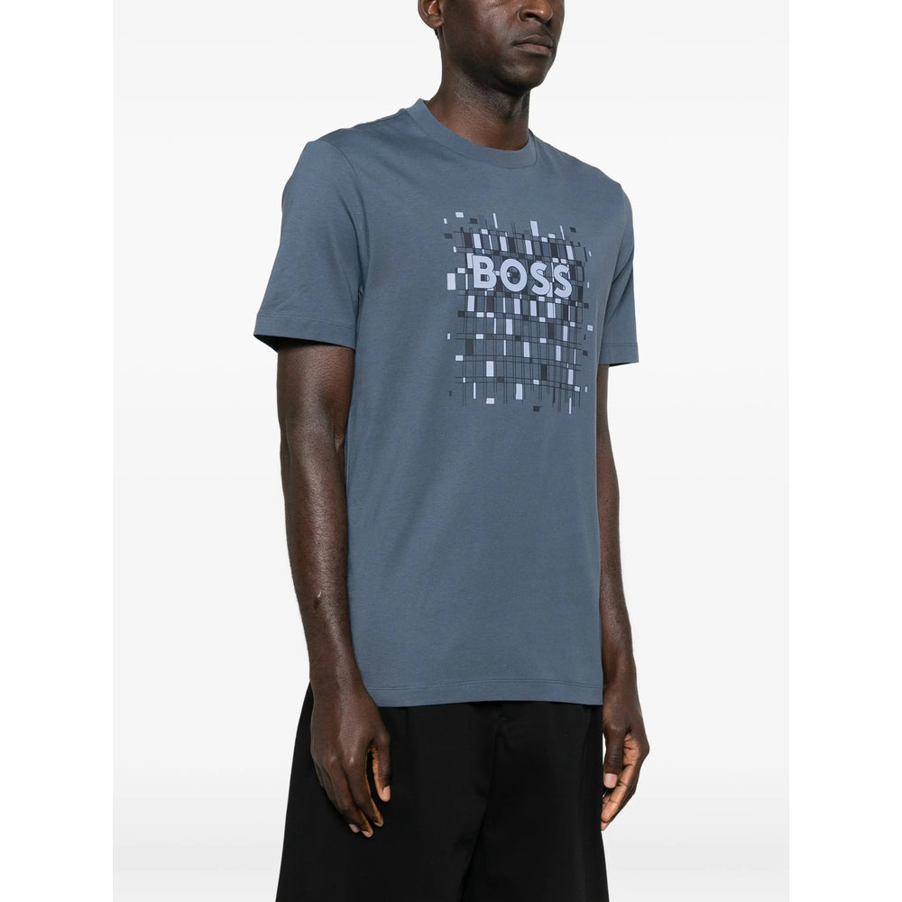 Boss Blue T-Shirts & Vests - T-Shirts Men BOSS