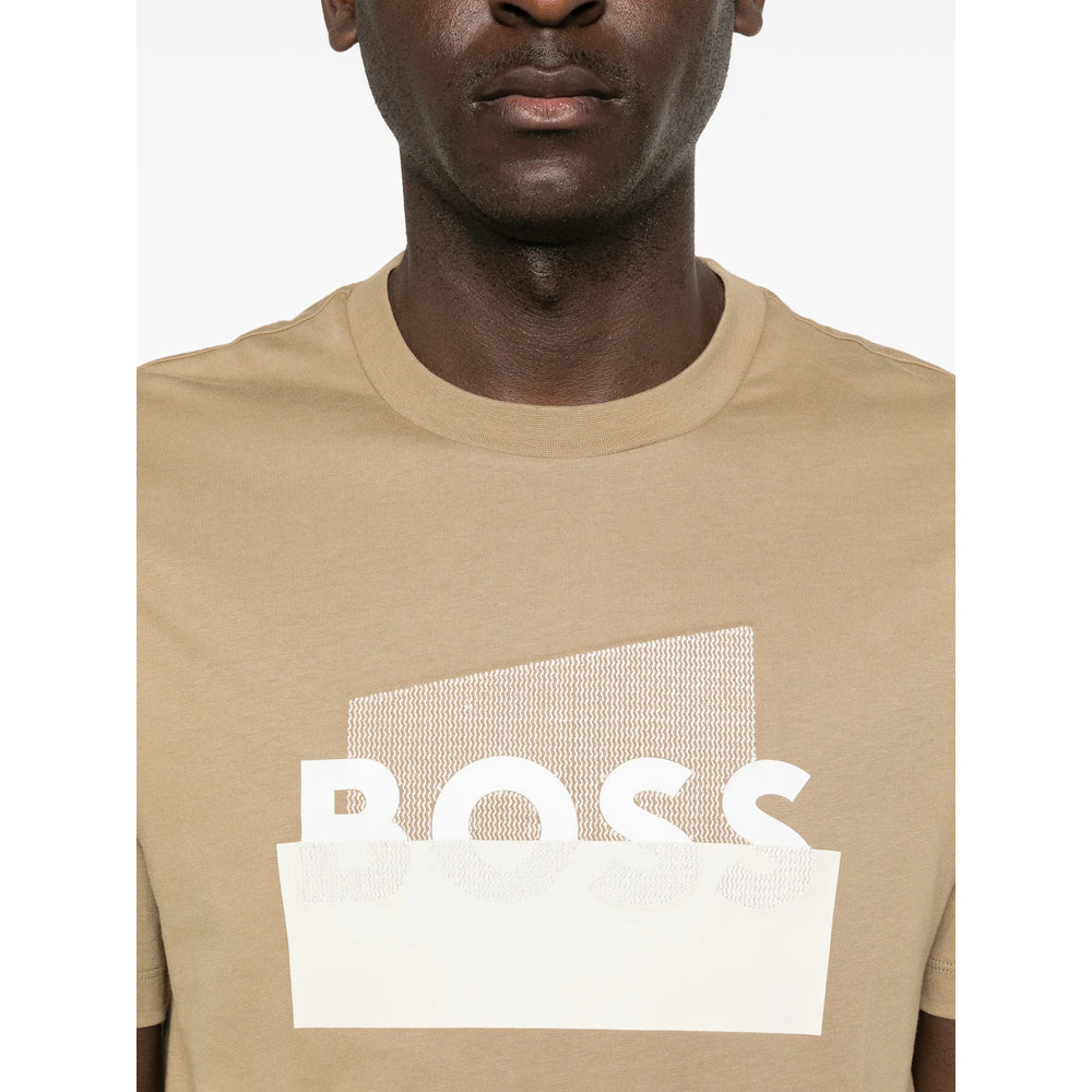 Boss Neutrals T-Shirts & Vests - T-Shirts Men BOSS