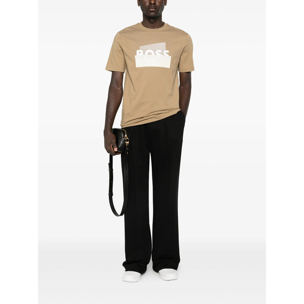 Boss Neutrals T-Shirts & Vests - T-Shirts Men BOSS