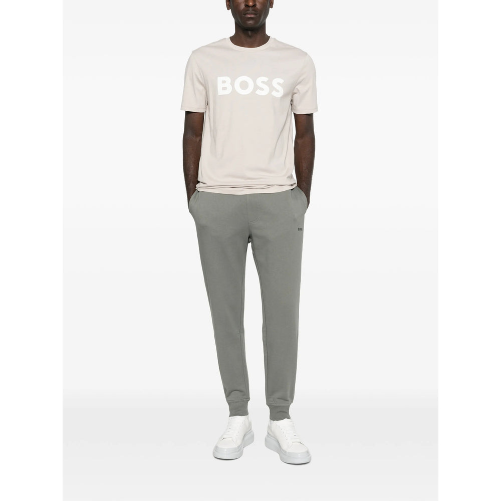 Boss Grey T-Shirts & Vests - T-Shirts Men BOSS
