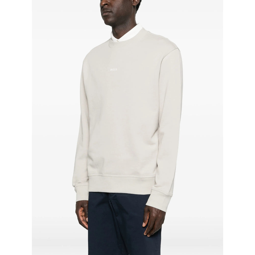 Boss Neutrals Sweaters & Knitwear - Sweatshirts Men BOSS
