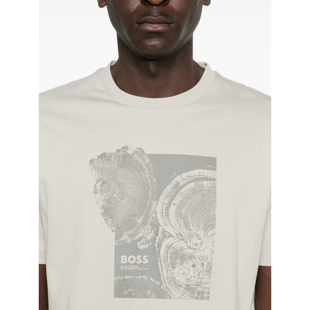 Boss Neutrals T-Shirts & Vests - T-Shirts Men BOSS