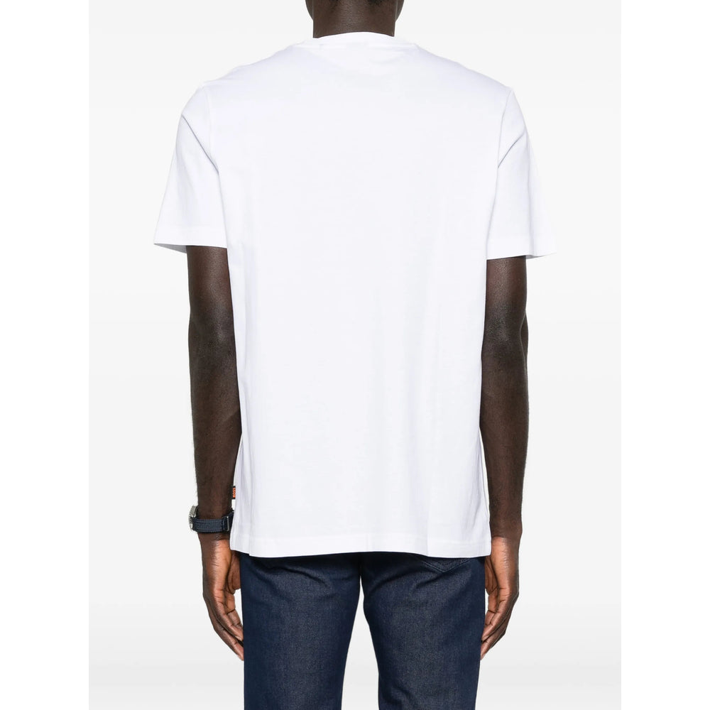 Boss White T-Shirts & Vests - T-Shirts Men BOSS