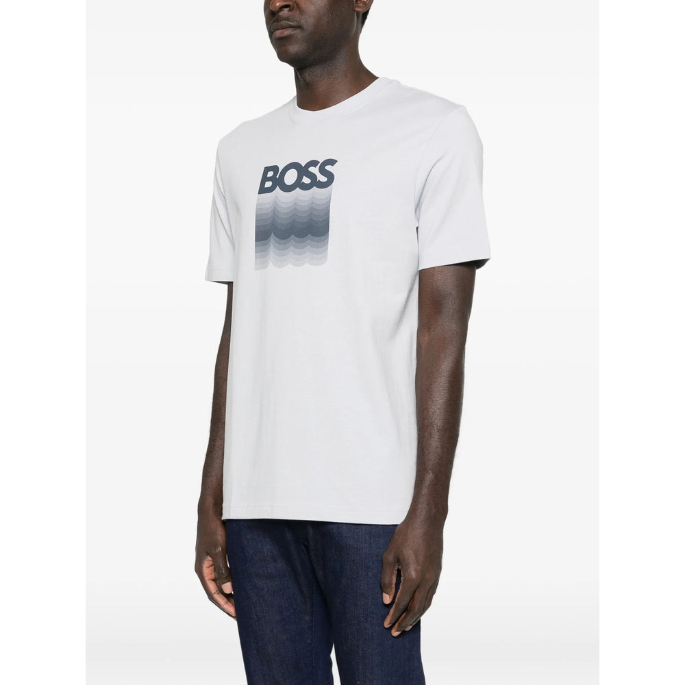 Boss Grey T-Shirts & Vests - T-Shirts Men BOSS