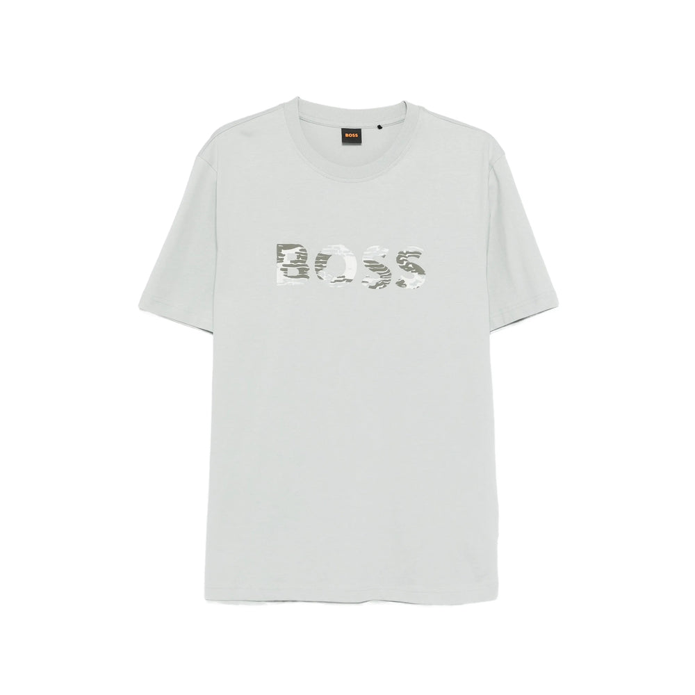 Boss Grey T-Shirts & Vests - T-Shirts Men BOSS