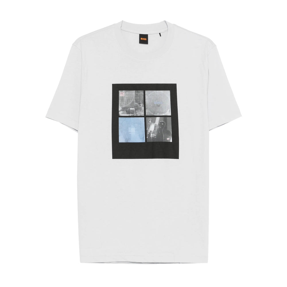 Boss Grey T-Shirts & Vests - T-Shirts Men BOSS