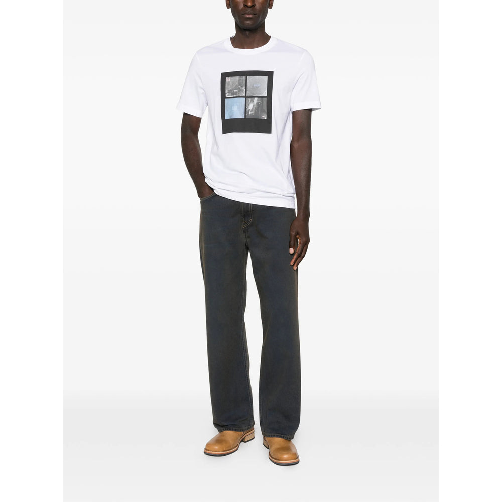 Boss White T-Shirts & Vests - T-Shirts Men BOSS