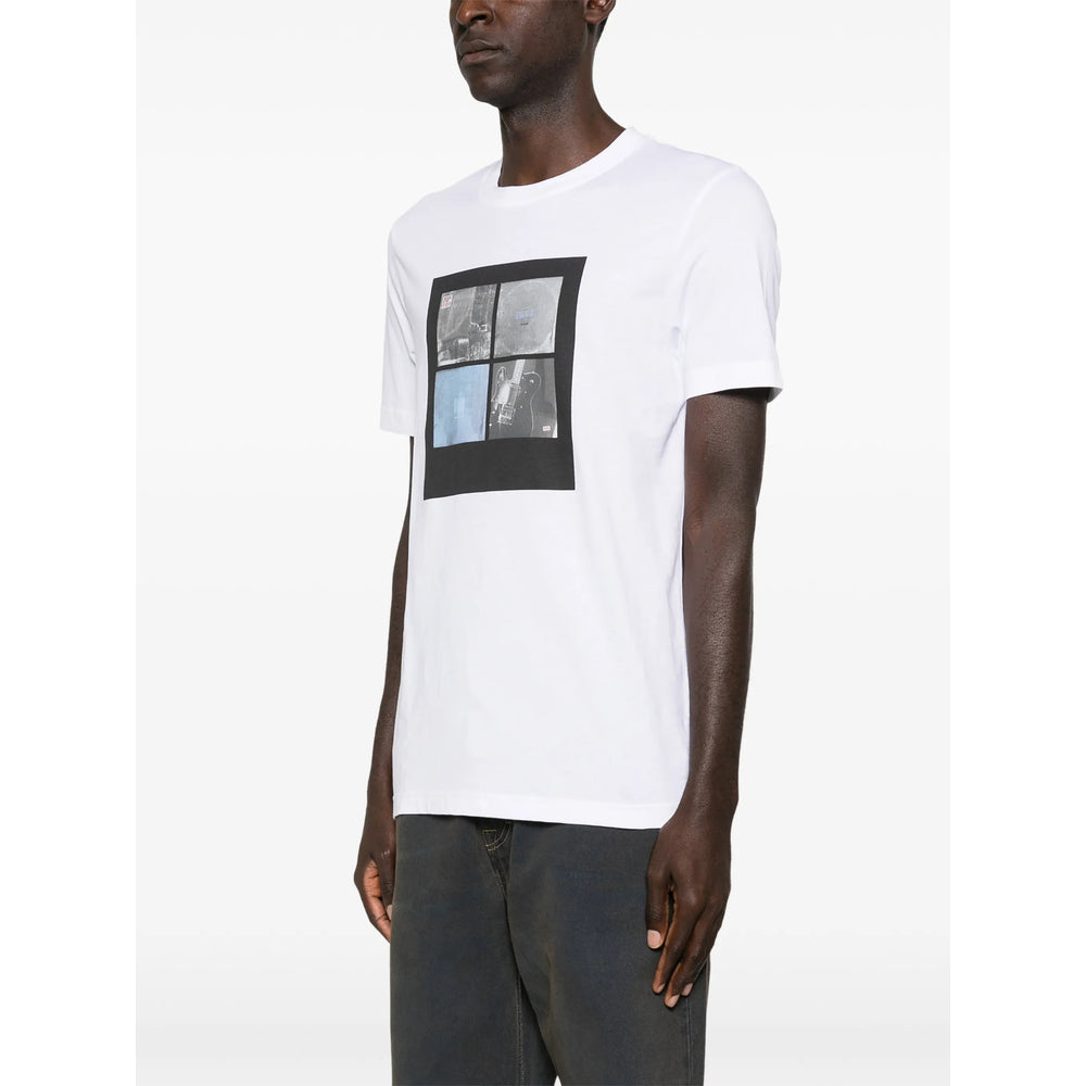 Boss White T-Shirts & Vests - T-Shirts Men BOSS