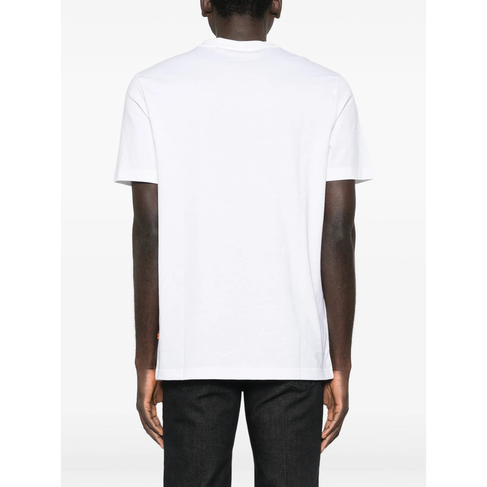 Boss White T-Shirts & Vests - T-Shirts Men BOSS