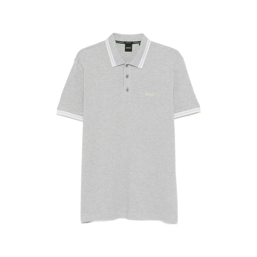 Boss Grey Polo Shirts Men BOSS