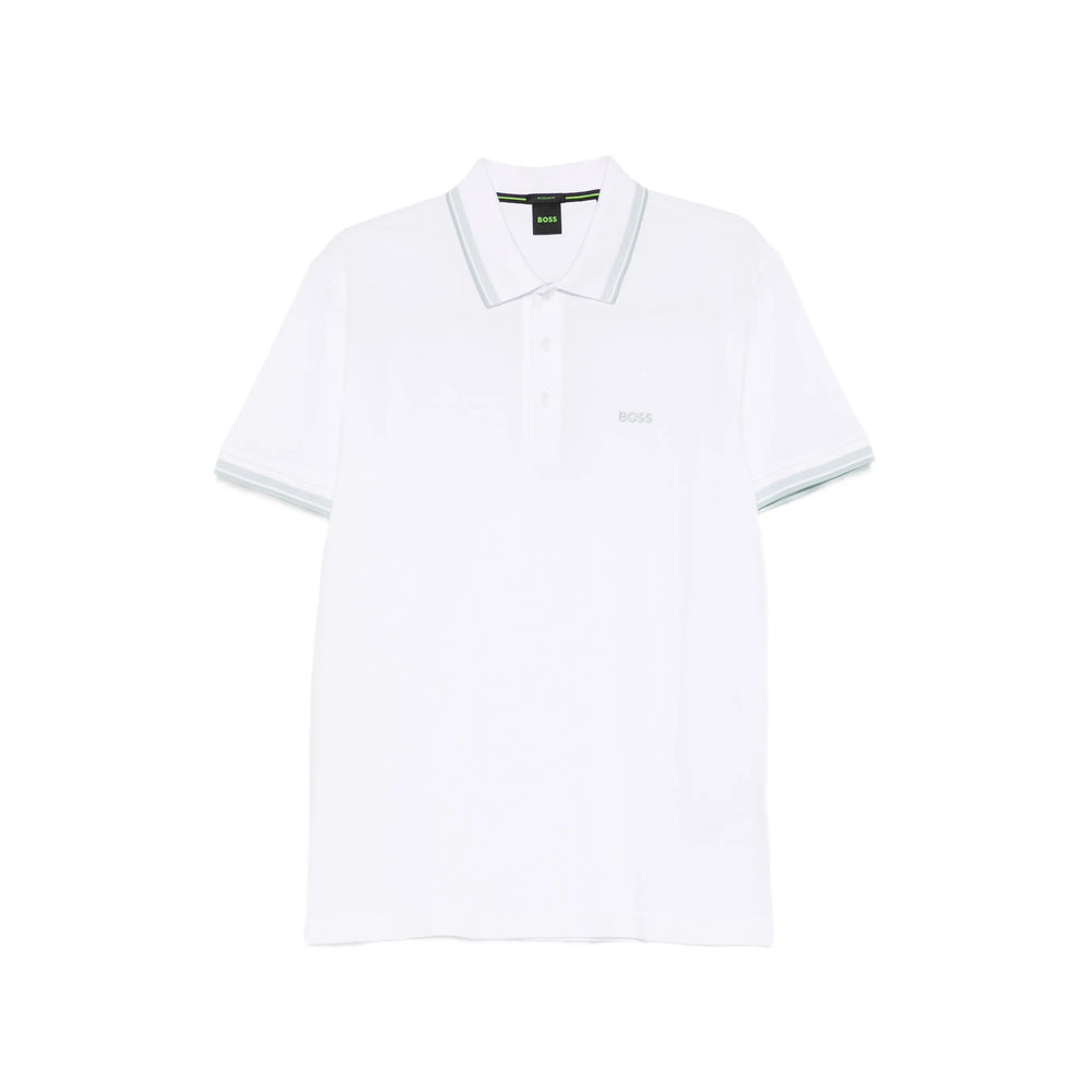 Boss White Polo Shirts Men BOSS