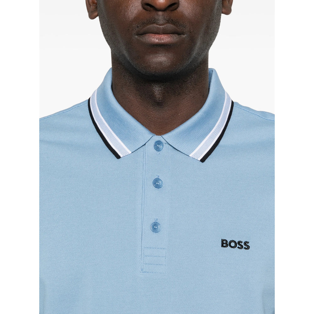 Boss Blue Polo Shirts Men BOSS