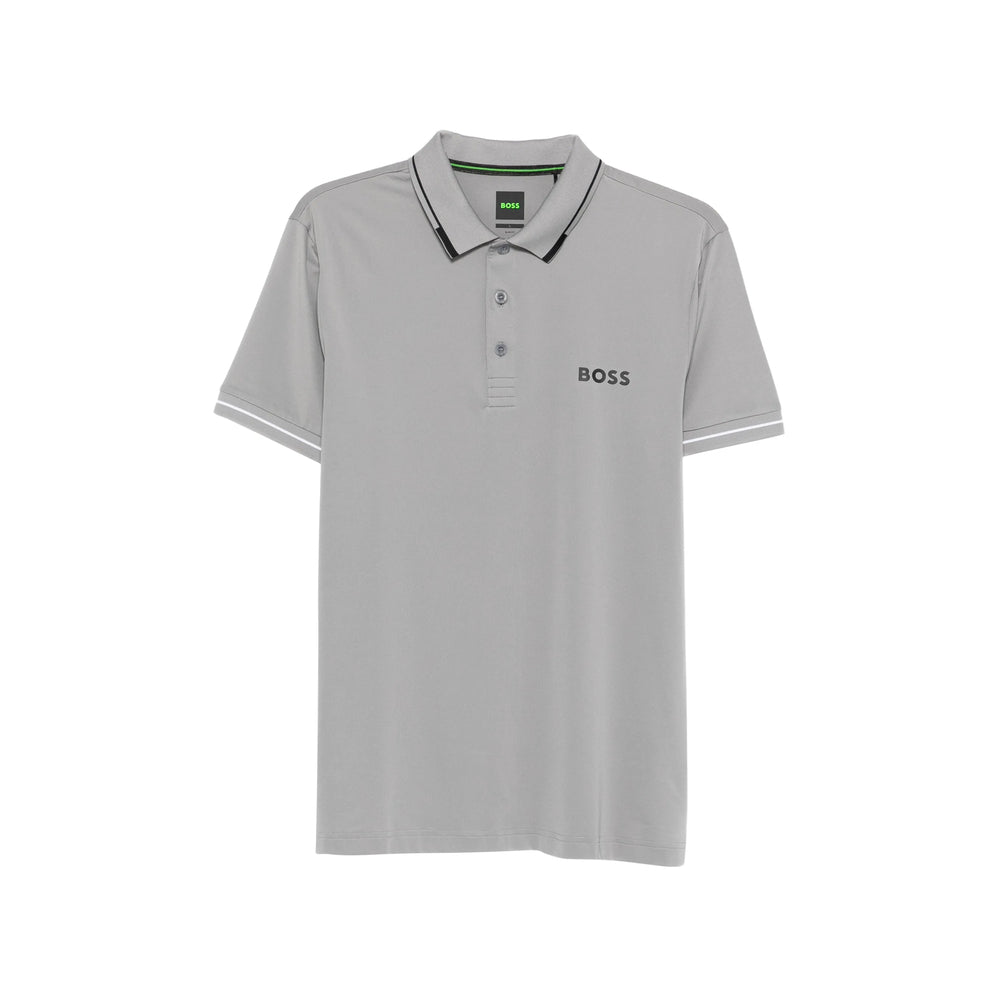Boss Grey Polo Shirts Men BOSS