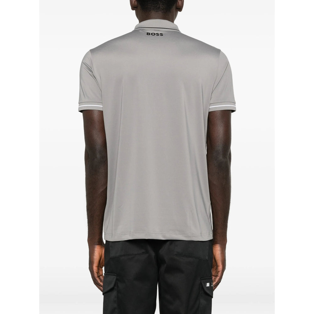 Boss Grey Polo Shirts Men BOSS