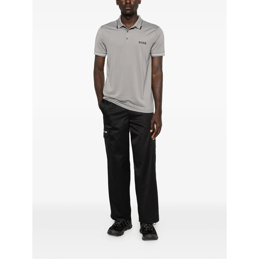 Boss Grey Polo Shirts Men BOSS