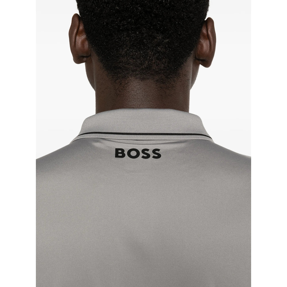 Boss Grey Polo Shirts Men BOSS