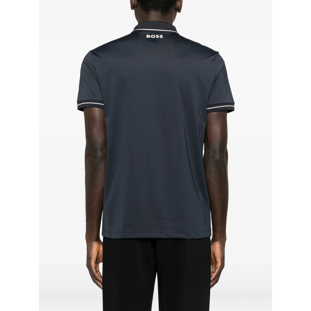 Boss Blue Polo Shirts Men BOSS