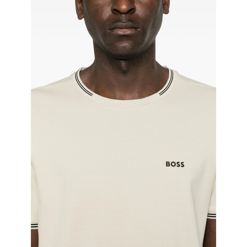 Boss Neutrals T-Shirts & Vests - T-Shirts Men BOSS