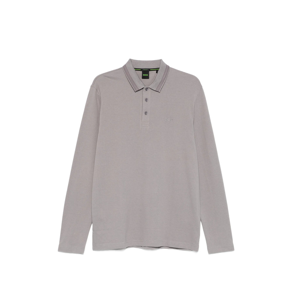 Boss Grey Polo Shirts Men BOSS