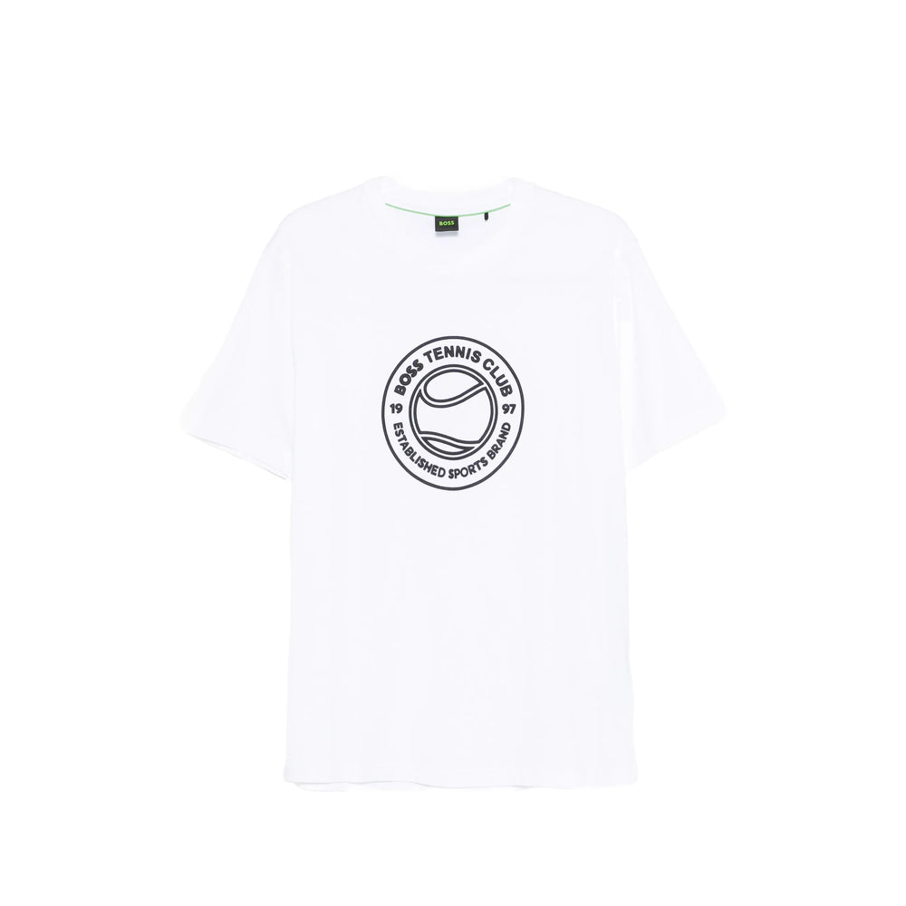Boss White T-Shirts & Vests - T-Shirts Men BOSS