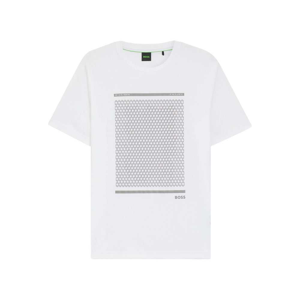 Boss White T-Shirts & Vests - T-Shirts Men BOSS