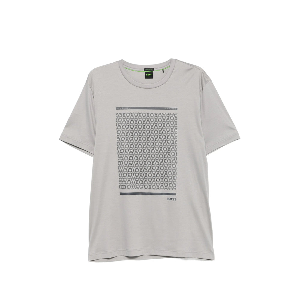 Boss Grey T-Shirts & Vests - T-Shirts Men BOSS