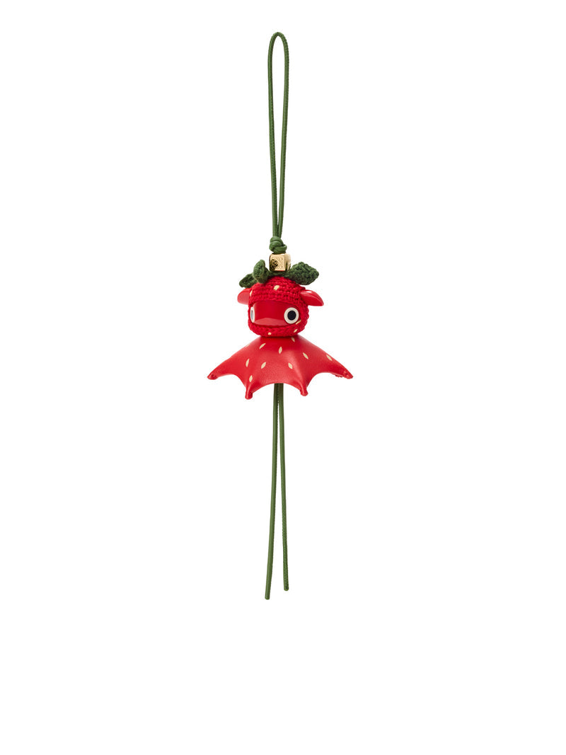 Loewe X Paula`S Ibiza Women Strawberry Charm In Classic Calfskin LOEWE