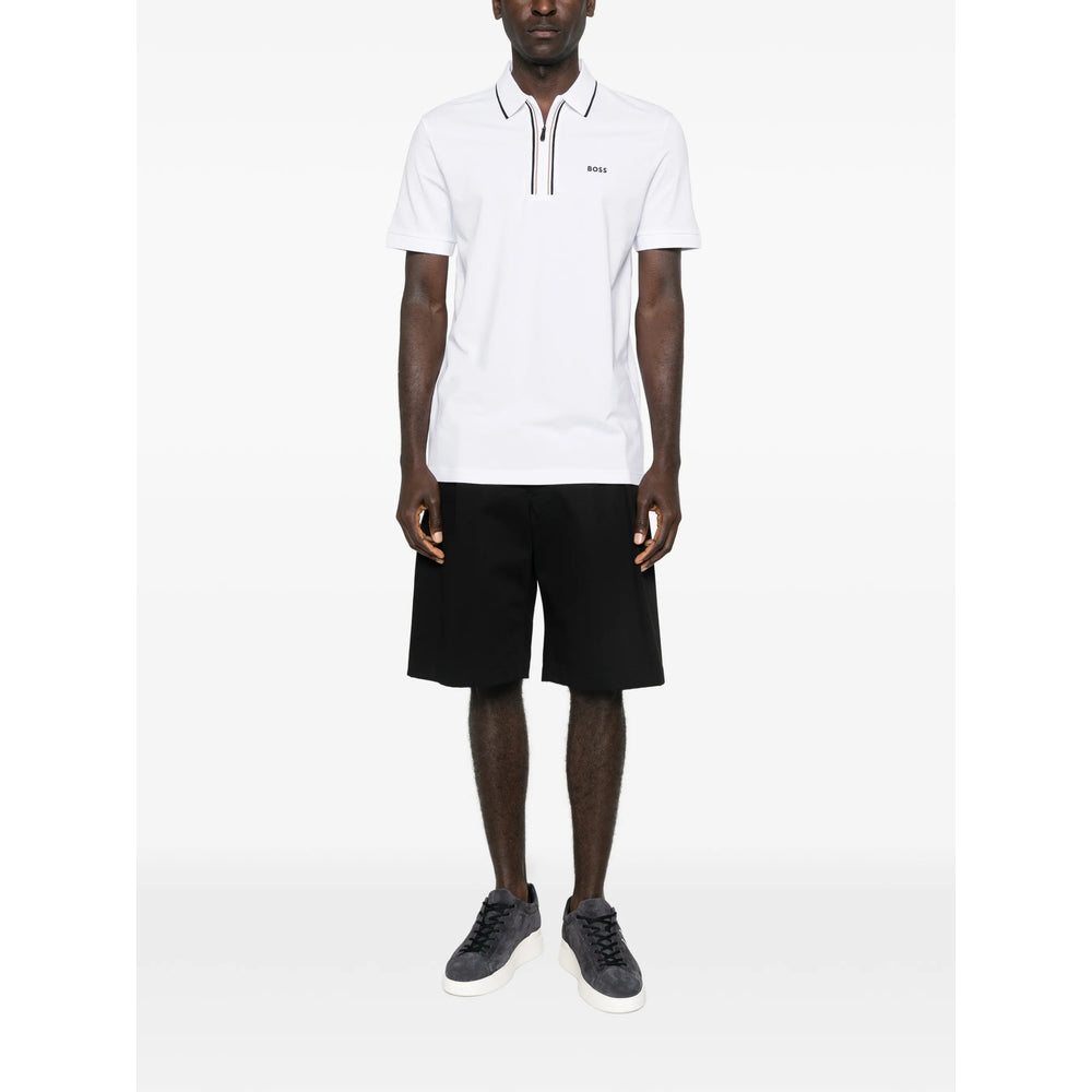 Boss White Polo Shirts Men BOSS