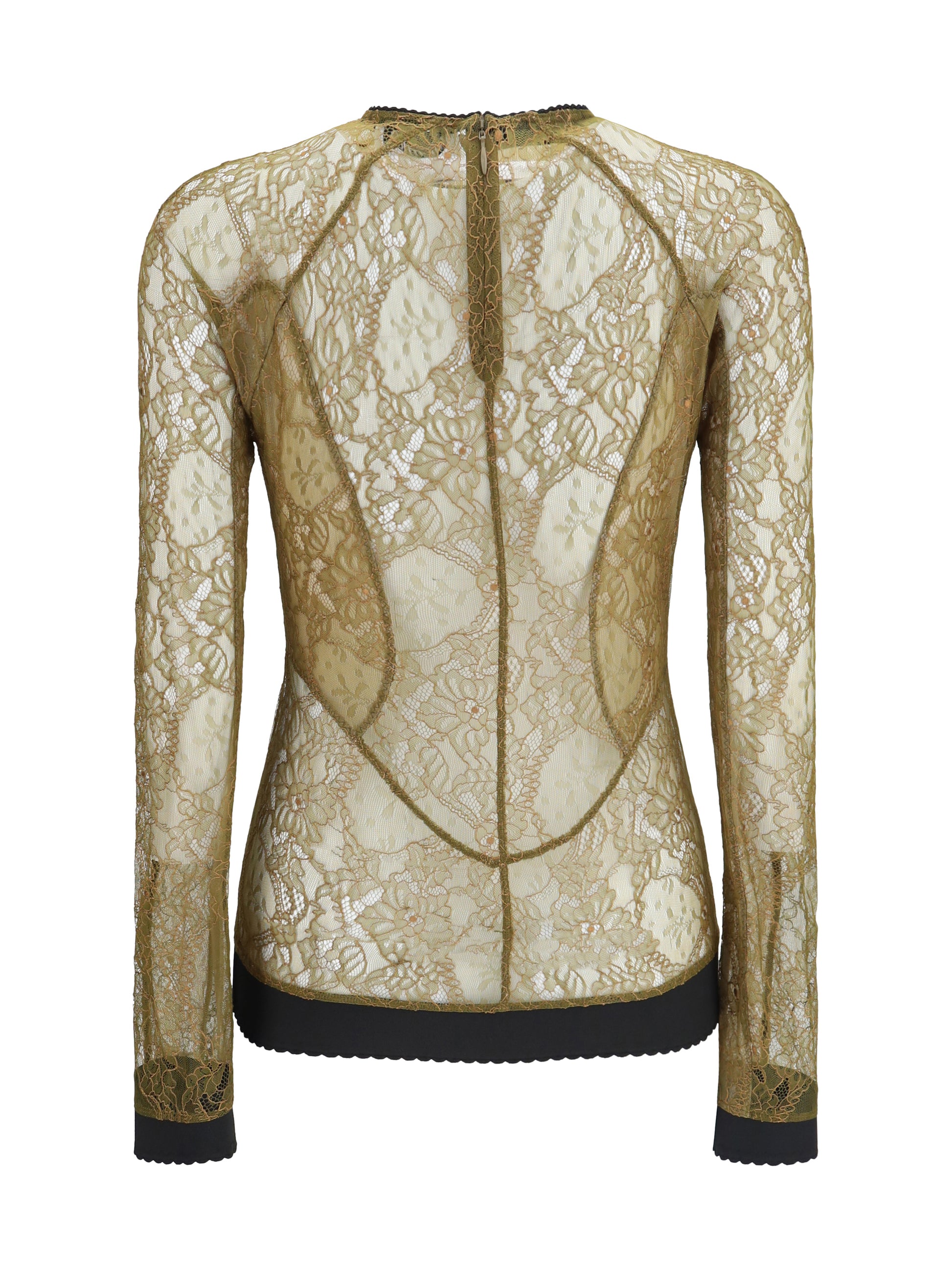 The Attico Women Olive Top THE ATTICO