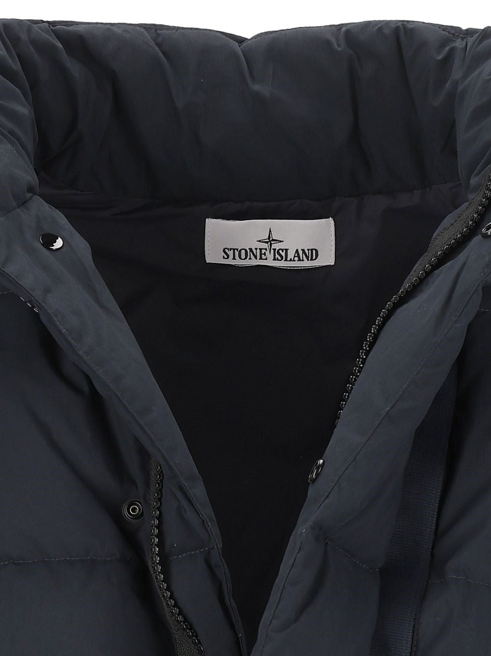 Stone Island Men Quilted Down Jacket With Hood STONE ISLAND