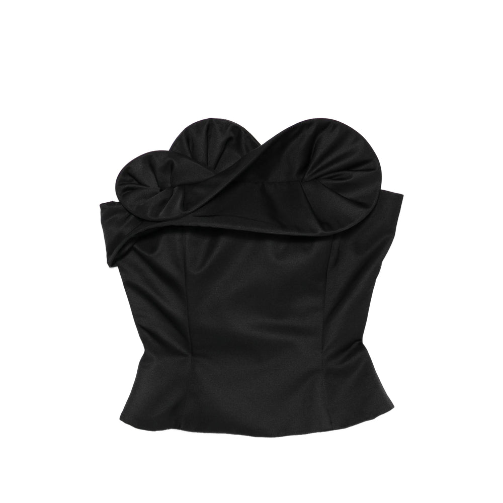 Magda Butrym Black Tops - Blouses Women MAGDA BUTRYM