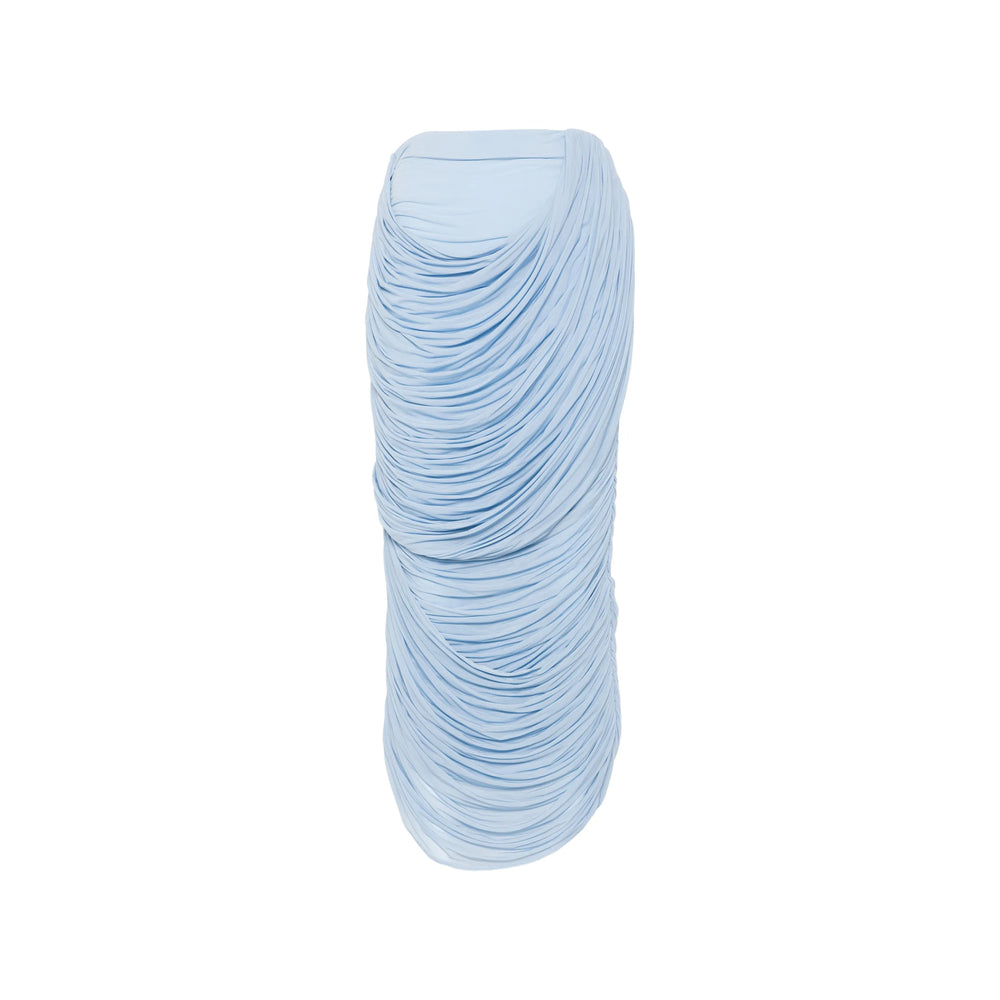 Magda Butrym Blue Skirts - Asymmetric & Draped Skirts Women MAGDA BUTRYM