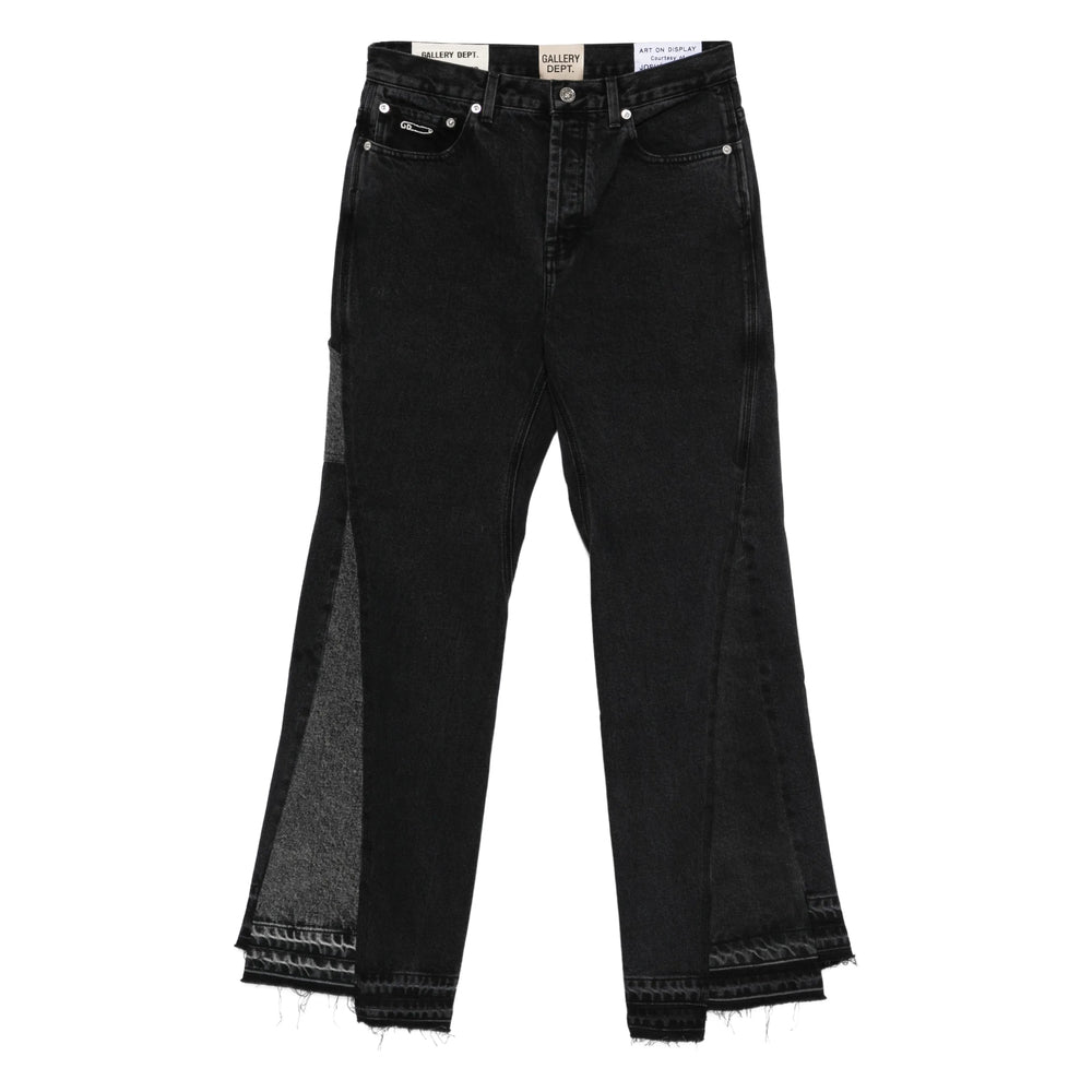 Gallery Dept. Black Denim - Wide-Leg Jeans Men GALLERY DEPT.