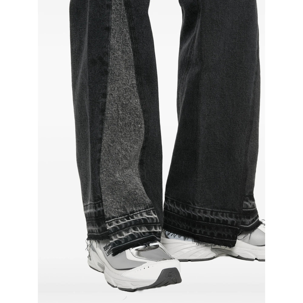 Gallery Dept. Black Denim - Wide-Leg Jeans Men GALLERY DEPT.